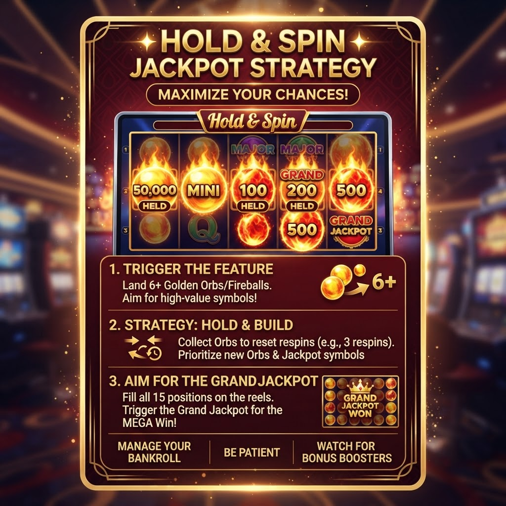Hold and Spin Jackpot Strategy